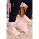 İgor W10257 Bimbi Euri Su Geçirmez Pudra Unisex Çocuk Yağmur Kar Çizmesi