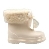 IGOR W10258 Bimbi Soft Çocuk Nacar Yağmur Çizmesi, 24, 842122555, KREM, Kız çocuk