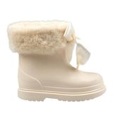 IGOR W10258 Bimbi Soft Çocuk Nacar Yağmur Çizmesi, 27, 842122555, KREM, Kız çocuk