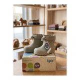 IGOR W10323-050 Mendi Dino Çocuk Yağmur Çizmesi Koyu ÇOK RENKLI