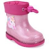 İgor W10339 Bimbi Unicornio Fuşya Ortopedik Kız Çocuk Yağmur Çizme FUŞYA 21 EU