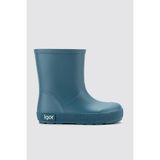 Igor Yogi Su Geçirmez Petrol Mavisi Erkek Bebek Çizme PVC Slip-On Rahat Taban Özelliği W10291
