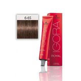 Igora Royal 6-65 Koyu Kumral-Çikolata Altın 8 Adet Saç Boyası + 1 lt Oksidan