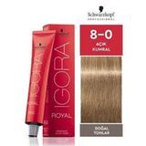 Igora Royal 8-0 Açık Kumral x10 Saç Boyası
