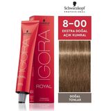 Igora Royal 8-00 Açık Kumral-Ekstra Doğal x4 Saç Boyası