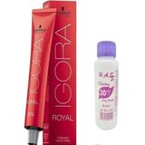 Igora Royal 9-4 Sarı Bej 60 ml Saç Boyası + 30 Volüm Mini Oksidan