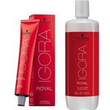Igora Royal 9-4 Sarı Bej Saç Boyası + Oksidan