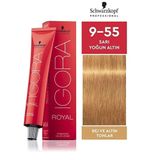 Igora Royal 9-55 Sarı Yoğun Altın x10 Saç Boyası