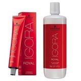 Igora Royal 9x 9-1 Sarı Sandre Saç Boyası + 1 L Oksidan