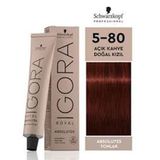 Igora Royal Absolutes 5-80 Açık Kahverengi Doğal Kızıl Saç Boyası