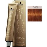 Igora Royal Absolutes 7-70 Kumral-Doğal Bakır 6 Adet Saç Boyası