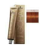 Igora Royal Absolutes 7-70 Kumral-Doğal Bakır x4 Saç Boyası