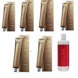 Igora Royal Absolutes 9-60 Sarı-Doğal Çikolata 6 Adet Saç Boyası + 1 lt Oksidan