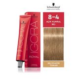 Igora Royal Altın Tonlar 8-4 Açık Kumral Bej 60 ml Saç Boyası