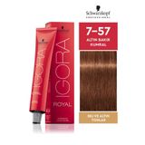 Igora Royal Bej Tonlar 7-57 Altın Bakır-Kumral 60 ml Saç Boyası