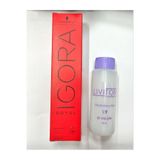 Igora Schwarzkopf Igora Royal Saç Boyası 8-19 Açık Kumral Sandre Viyole & Oksidanı ile