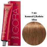 Igora Tüp Boya 60ML. 7-65 Kumral Çikolata Altın