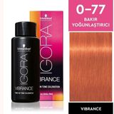 Igora Vibrance 0-77 Bakır Yoğunlaştırıcı x6 Saç Boyası