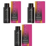 Igora Vibrance 5-65 3x Açık Kahve Çikolata Altın Saç Boyası