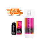 Igora Vibrance 6-12 Koyu Kumral Sandre Küllü 5 Adet Saç Boyası+1 lt Oksidan