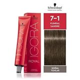 Igora Vibrance 7-1 Kumral Sandre Saç Boyası+Oksidan