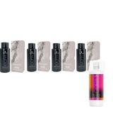 Igora Vibrance 7-42 Muted Desert x4 Saç Boyası + 1 L Oksidan