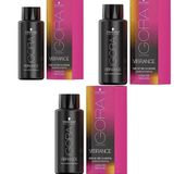 Igora Vibrance 8-46 Açık Kumral Bej Çikolata x3 Saç Boyası