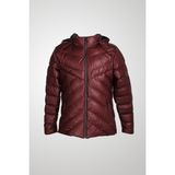 İGS Bordo Standart Fit Kapüşonlu Kapitone Şişme Spor Erkek Mont - 54
