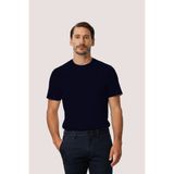 İGS Lacivert %100 Pamuk Erkek Tişört – Bisiklet Yaka - 2XL