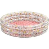 IH58427 Intex 3 Boğumlu Çiçek Desenli Bebek Havuzu 86X25CM