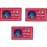 İHA Cilt Şapı Doğal Cilt Bakım Sabunu 3×100 ml Ferahlatıcı Canlandırıcı Etkili