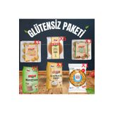 İhe Glütensiz gıda paketi ( ekmek , unlar , kurabiyeler)