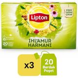 Ihlamur Bitki Süzen Poşet Çay 20LI x 3 Adet