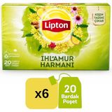 Ihlamur Bitki Süzen Poşet Çay 20LI x 6 Adet
