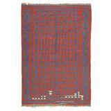 Ihlara El Dokuma Kırmızı Kilim 195x281 cm