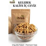 İhlas 2 Kg İç Ceviz Kelebek Taze Doğal Omega-3 Kaynağı Kabuksuz Yerli Üretim