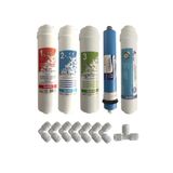 Ihlas Aura Cebilon Plus Uyumlu Su Arıtma Cihazı 12 Inç Inline 5'li Membranlı Filtre Seti