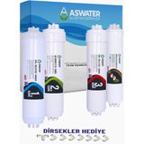 Ihlas Aura Cebilon Silver, Platinium ve Plus Modelleri ile Uyumlu inline 4 Aşamalı Filtre Seti