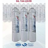 Ihlas Aura Cebilon Unique Dijital Su Arıtma Cihazı Uyumlu 5'li Tak Çevir Filtre Seti - Beyaz