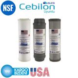 İHLAS AURA CEBİLON UYUMLU 3 LÜ FİLTRE SETİ-USA-NSF