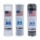 İhlas Ihlas Aura Cebilon Compact Uyumlu 3'lü Filtre Seti NSF USA 5 Micron GAC ve Block Karbon Filtreler