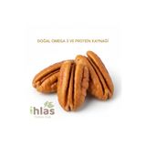 "İHLAS Pikan Cevizi İçi 500g | Çiğ & Doğal | Omega 3 & Protein Kaynağı | Taze Kuruyemiş pikan cevizi 10