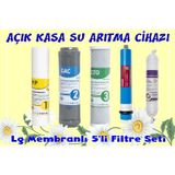 İhlas Uyumlu Su Arıtma Filtresi Seti 5 li Lg Membran Filtre Seti