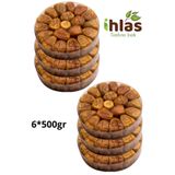 İhlas Yeni Mahsul Kasım Yaş Hurma (500GR×6) 3Kg Sukkeri Yumuşak Tabak Hurması Medine Ramazan Yeni Mahsul sukkari46