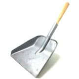 Ihtiyaç Limanı Büyük Boy Ahşap Saplı Metal Kürek , Çöp Ve Kömür Küregi 1 Adet