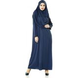 İhvan 5015 Tek Parça Lacivert Namaz Elbisesi Battal