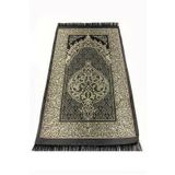 İhvan Ekonomik Osmanlı Tafta Seccade - 0150 - Siyah