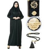 İhvan Isme Özel Dini Hediyelik Set Namaz Elbisesi Seti Siyah - 36 / 44