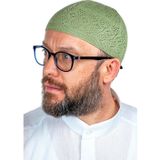İhvan Mercan Namaz Takkesi Fıstık Yeşili 12 Adet