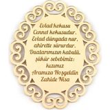 İhvan Online 10 Adet Hediyelik Aynalı Pleksi Mıknatıslı Dolap Süsü Özel Yazı